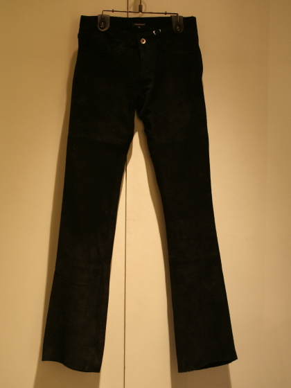 SUEDE LEATHER PANTS