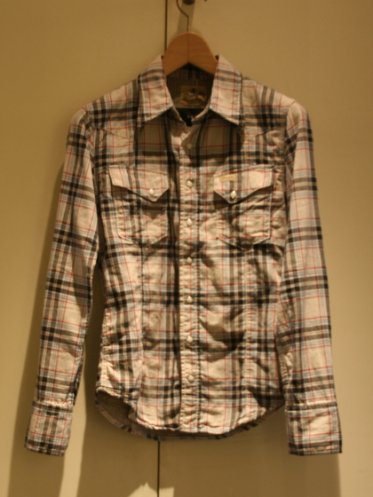 AKM X WRANGLER CHECK WESTERN 